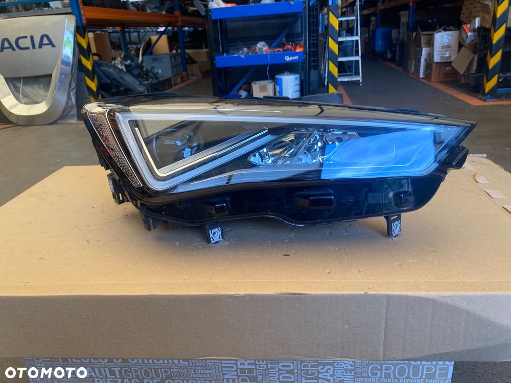 SEAT CUPRA FORMENTOR 5FG Europa ! LAMPA PRZEDNIA PRAWA REFLEKTOR PRZEDNI PRAWY PRZÓD  EUROPA FULL LED LEDOWY  fulled 5FG:941.008.F  5FG941008F Wwa - 7