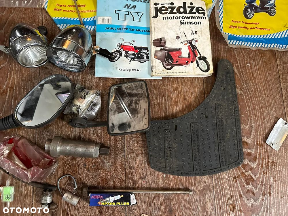 Części Simson S50 S51 Amortyzatory pedał hamulca Stopka Mocowanie Bęben - 12