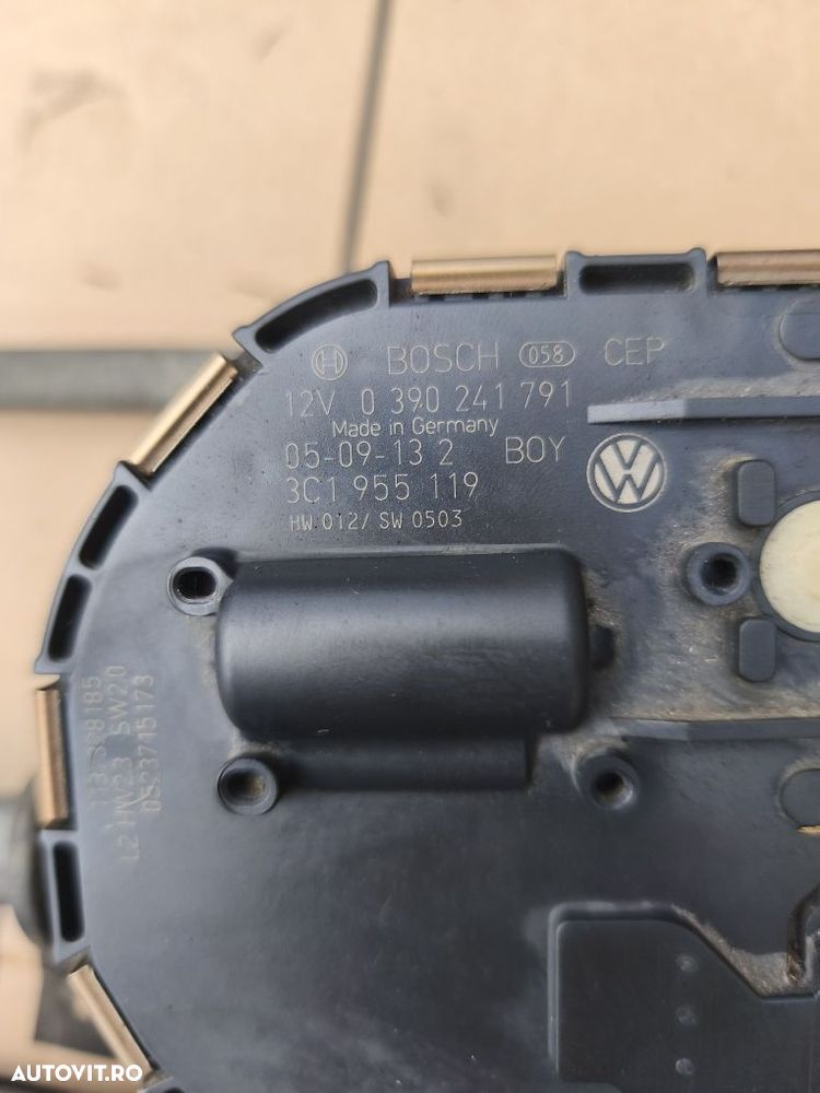 Ansamblu ștergătoare cu motoraș Volkswagen Passat B6 2005-2010 - 4