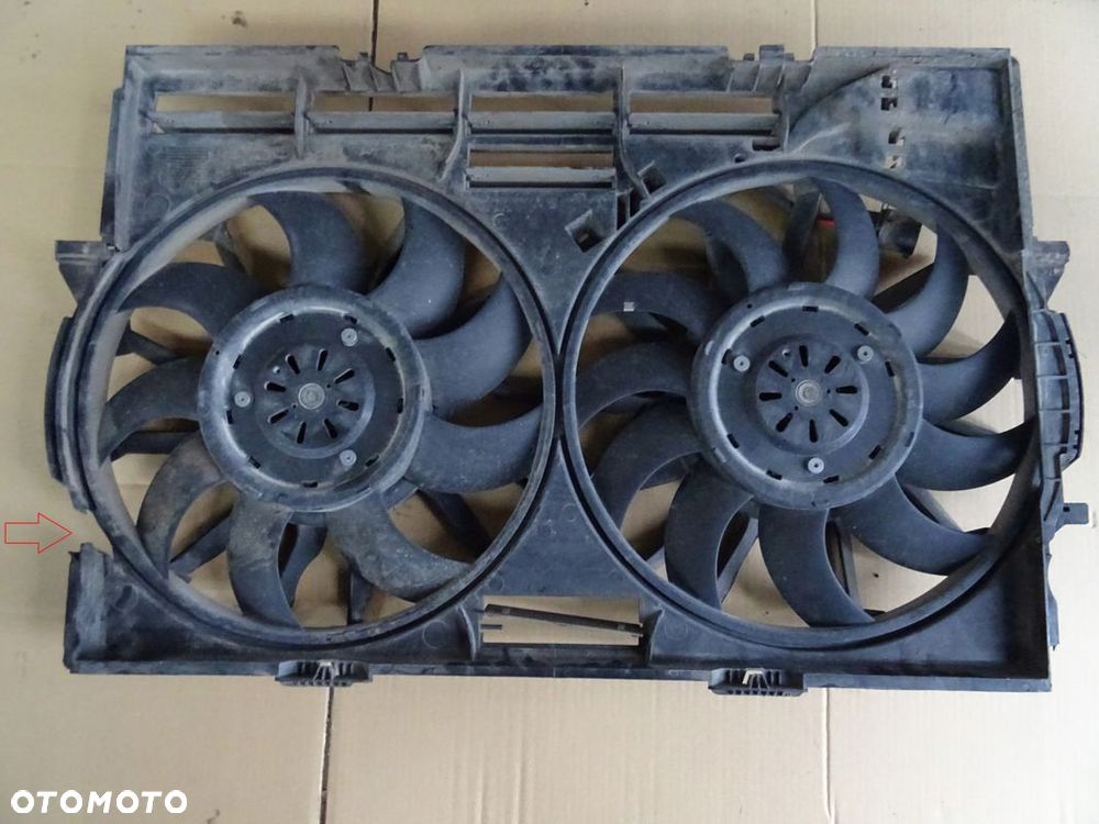 WENTYLATORY CHŁODNICY 4H0121003M AUDI A8 D4 4.2FSI - 2