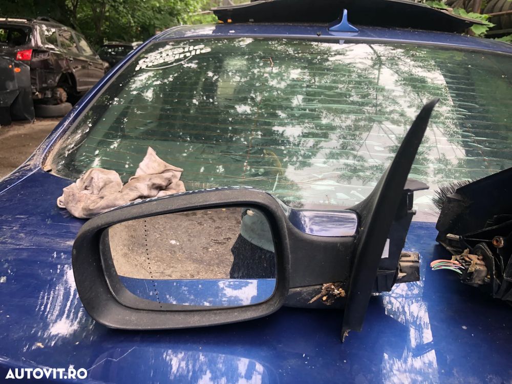Oglinda stanga/Oglinda dreapta electrica albastru Renault Megane 2 2005 - 5