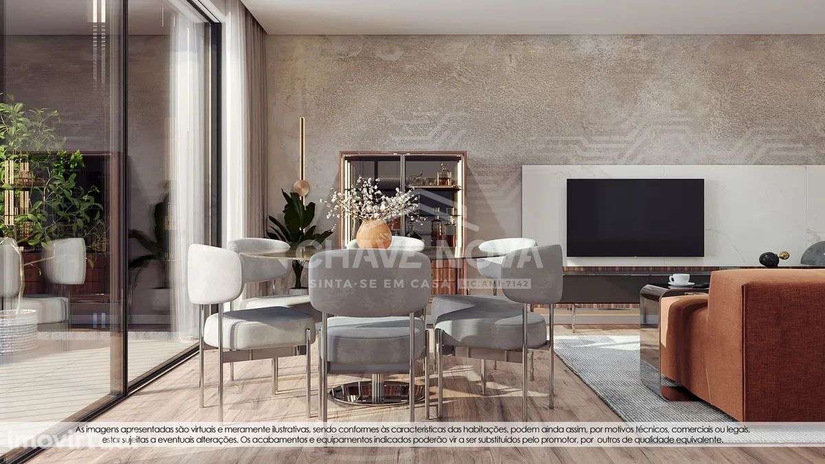 T3 Novo c/ 2 Lugares de Garagem e Arrumo em Oliveira do Douro - Grande imagem: 2/32