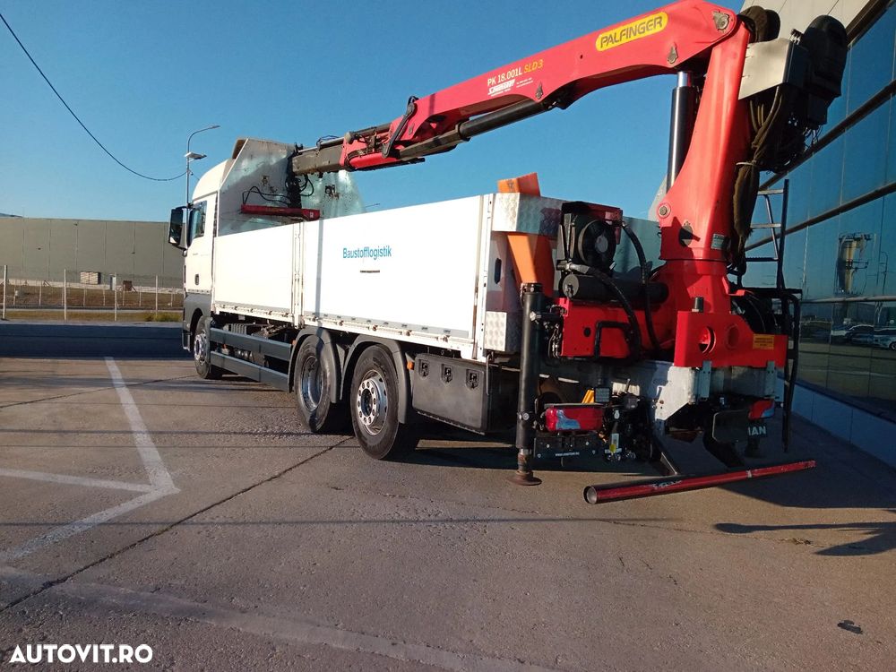 MAN TGX 26.460 6x2, macara Palfinger PK 18001L, 2 BUC , TOP !!! - 6