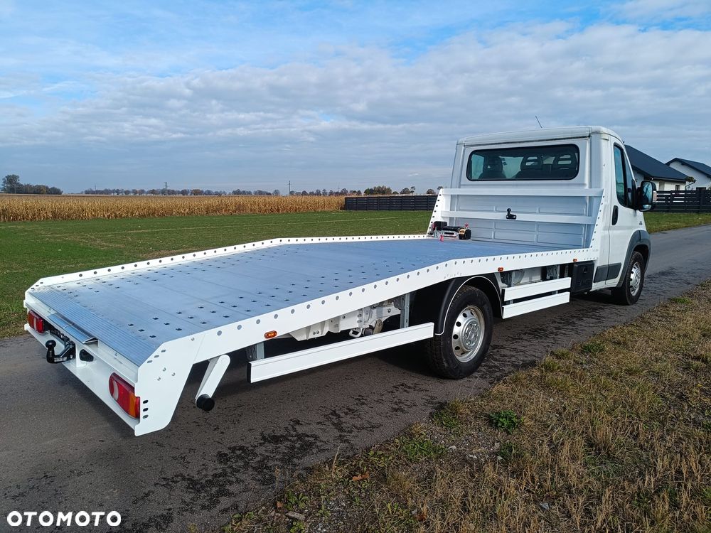 Zabudowa lawety najazd aluminiowy autolaweta pomoc drogowa Renault Master Fiat Ducato Mercedes Sprinter Iveco Daily - 10