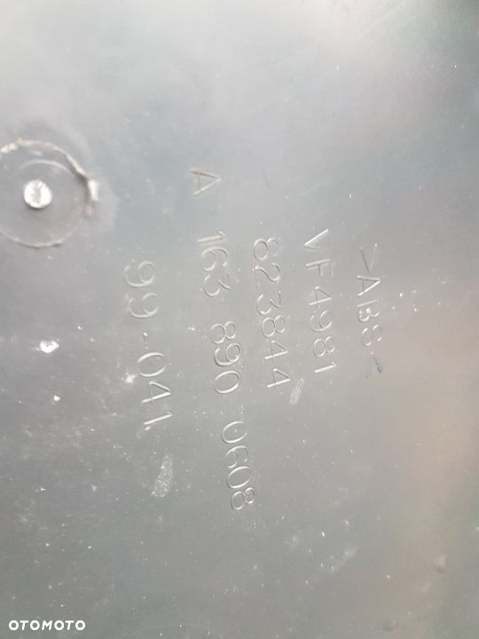 MERCEDES W163 Ml55 AMG Osłona koła zapasowego Koła KOMPLET - 4