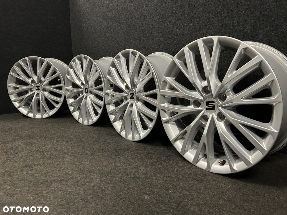Alufelgi Seat Leon IV, III, Ateca, VW Golf 7, 8, Caddy, Sportsvan 17 cali 5x112 4szt. ładne! - 1