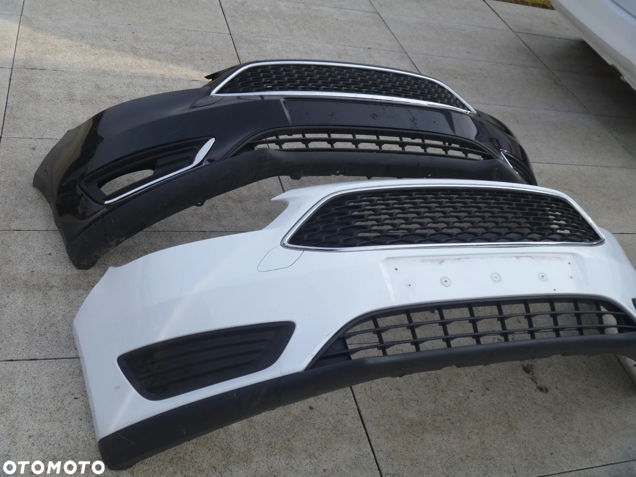 FORD FOCUS MK3 LIFT ZDERZAK PRZEDNI ATRAPA KRATKI ORYGINAŁ - 6