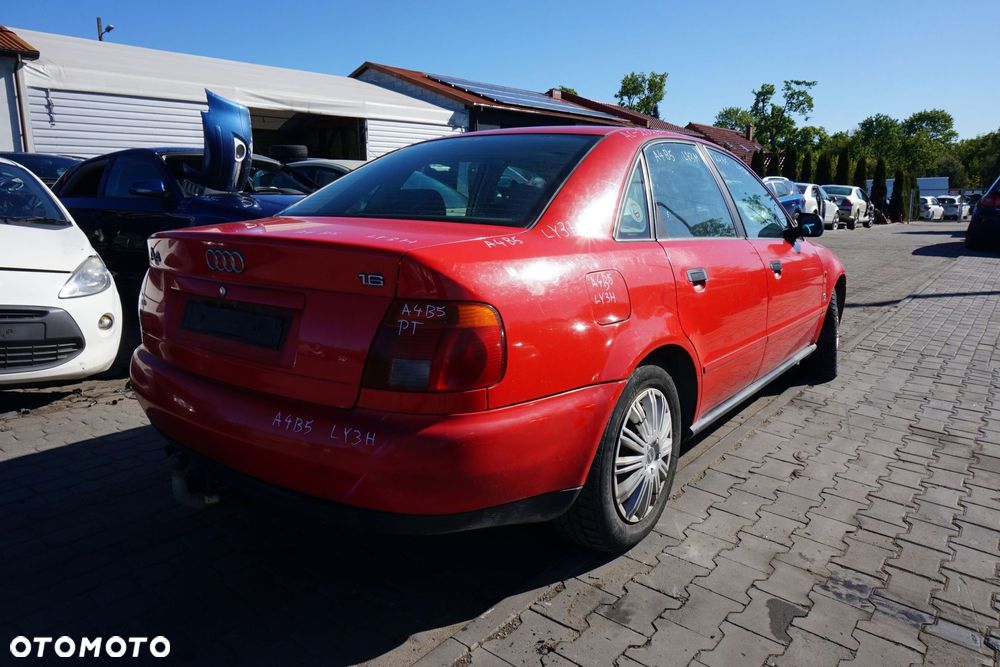AUDI A4 B5 SEDAN 1996 LY3H 1.6 16V ADP 100KM CUW CZERWONY na części - 5