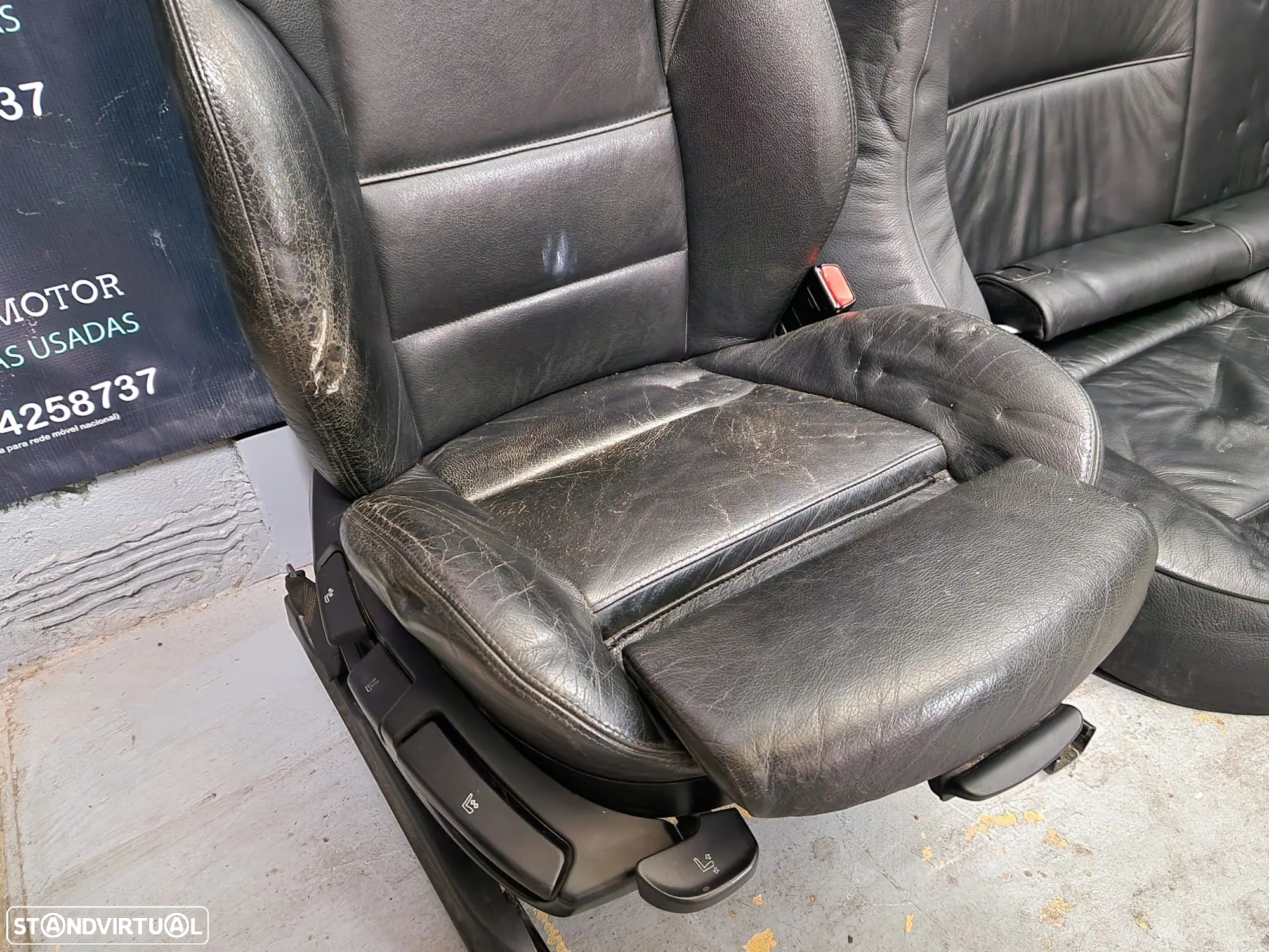 Jogo de bancos usados BMW SERIE 3 E46 PACK M TOURING PELE - 5