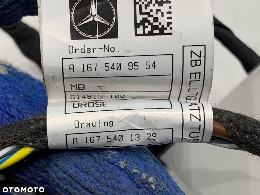 WIĄZKA DRZWI PRZÓD PRAWY  MERCEDES-BENZ GLE (V167) 2018 - GLE 300 d 4-matic (167.109) 198 kW [269 - 4