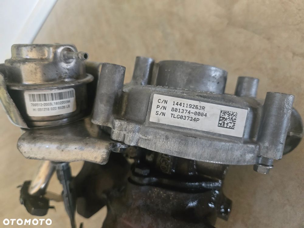 DACIA RENAULT NISSAN TURBOSPRĘŻARKA 1,5 DCI - 5