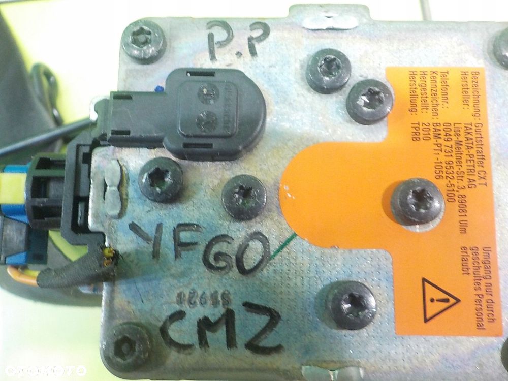 BERLINGO II III I 1.6 HDI 10r VAN pas bezpieczenstwa prawy przod 96815085XX - 5