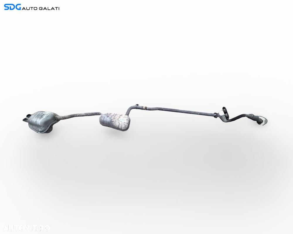 Ansamblu Complet Evacuare Toba Tobe Teava Esapament Intermediara Finala Volkswagen Golf 5 1.4 TSI CAXA 2004 - 2008 [LC3431] - 8