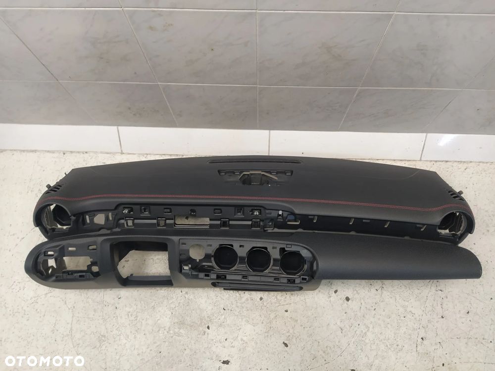 MERCEDES W118 AMG W177 CLA KONSOLA DESKA ROZDZIELCZA EU CZERWONA / BIAŁA NIĆ ORYGINAŁ - 3