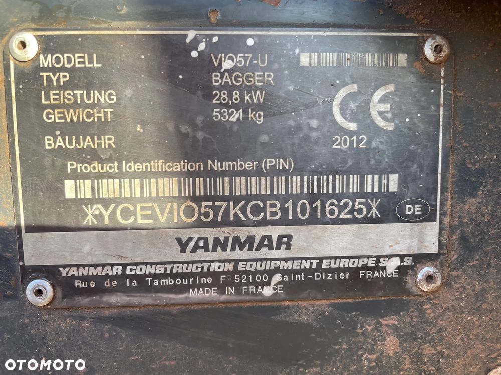 Yanmar VIO57 - 5
