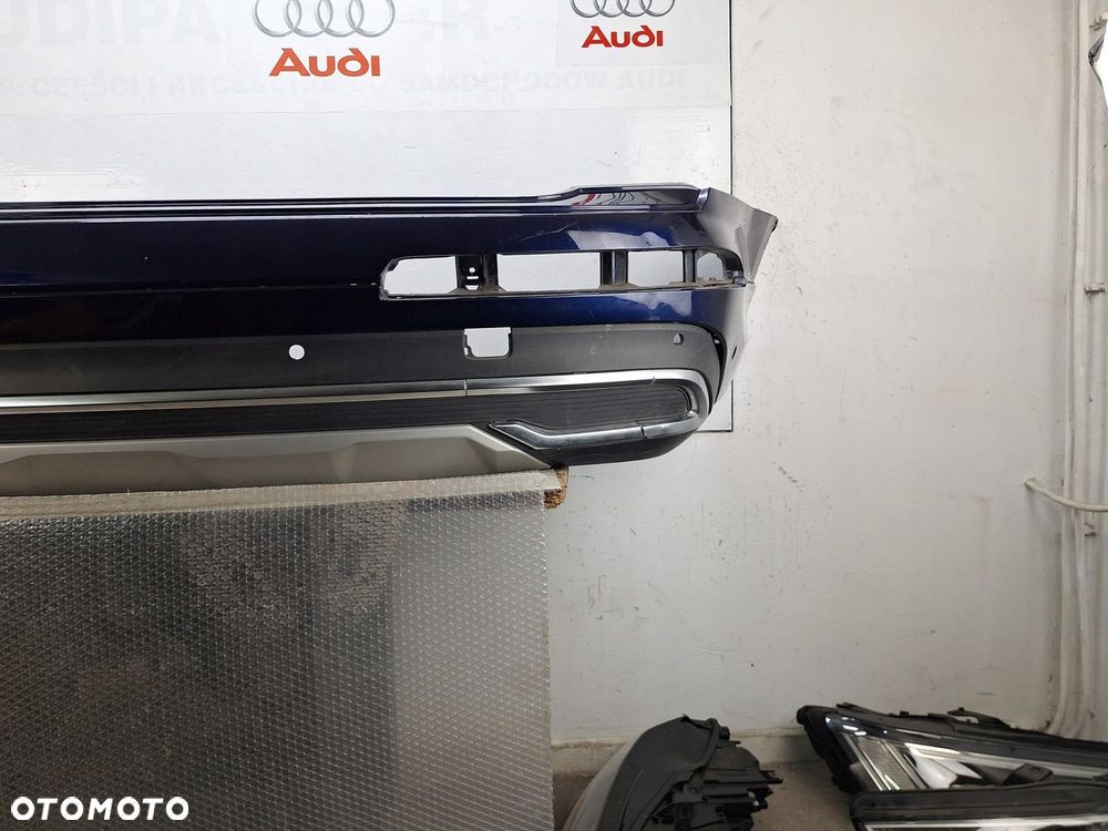 ZDERZAK SPOJLER DYFUZOR AUDI Q7 4M 4M0 PO LIFCIE LIFT CHROM 2020-24 OE ASO - 3