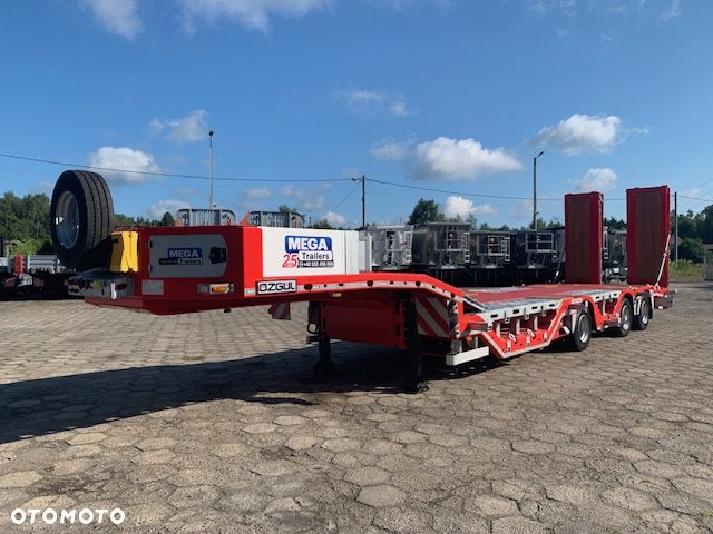 Inny NACZEPA NISKOPODWOZIOWA 3 OSIOWA Z ZAGŁĘBIENIAMI NA KOŁA! najazdy Hydrauliczne! - 4