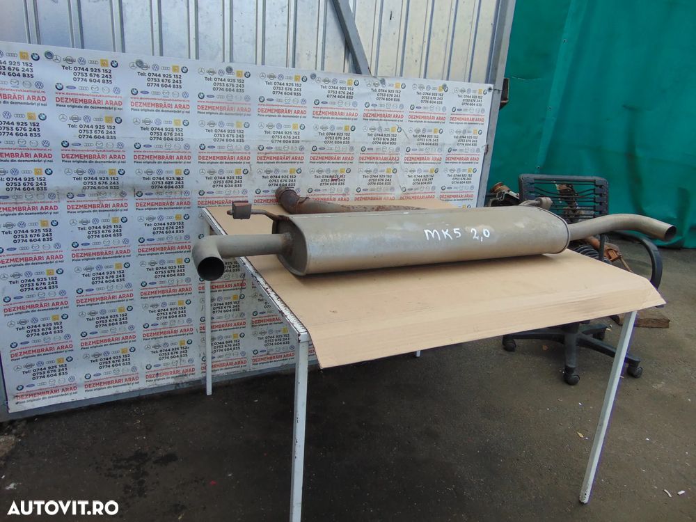 Toba Ford Mondeo mk5 evacuare dubla mondeo 5 an 2014-2022 - 2