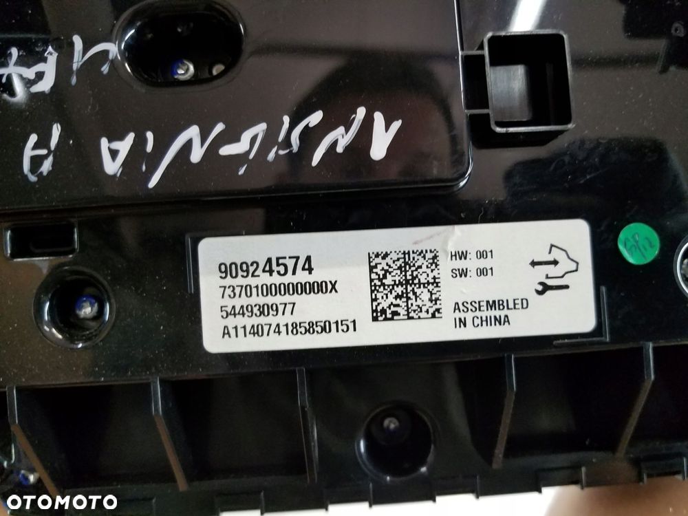 wyświetlacz ekran opel insignia a lift 90924574 - 8