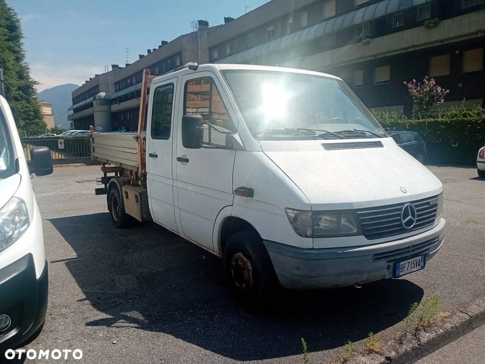 Mercedes-Benz Sprinter 412 D Doka/Dubel Kabina Wywrotka/Kiper 3-Stronny ! Bez Korozji  ! Z Włoch  ! - 2