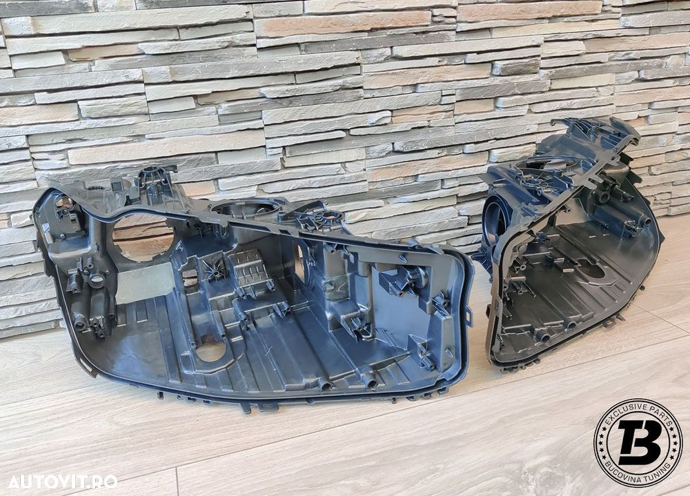 Carcasa Faruri compatibila cu BMW Seria 5 G30 Full LED LICHIDARE STOC - 2
