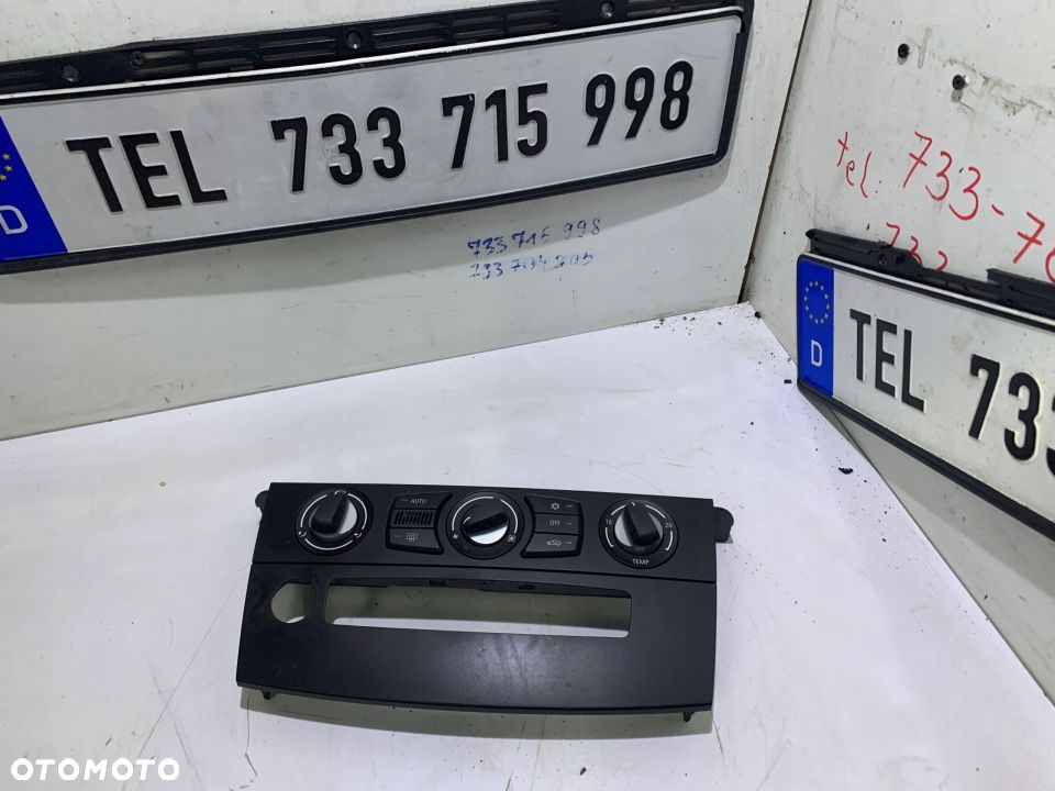 KLIMATRONIK PANEL KLIMATYZACJI BMW E60 E61 LIFT - 2
