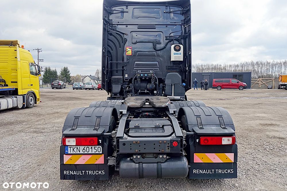 Renault GAMA T520 PUSCHER DMC 70T OŚ SKRĘTNA PODNOSZONA WYSOKA KABINA ALUFELGI KLIMA POSTOJOWA - 4