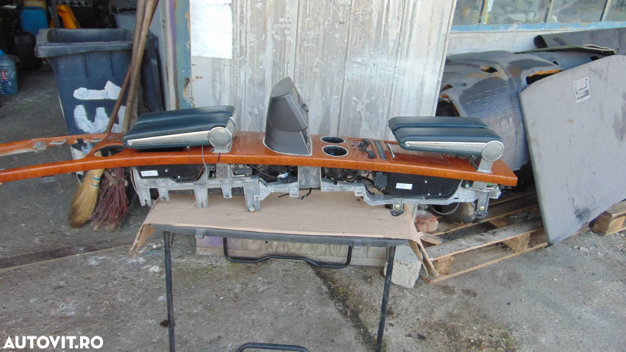 Cotiera VW Phaeton cotiera fata spate dezmembrez climatroninc spate comenzi regalaj - 8