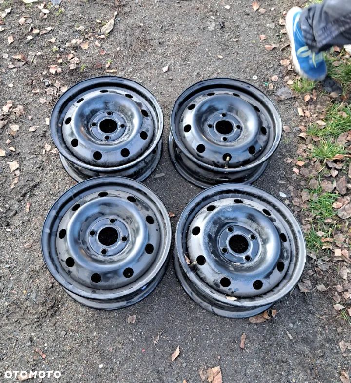 Felgi stalowe Dacia Logan Sandero 5.1/2Jx14H2 ET 43 6001548516 8200459205 - 1