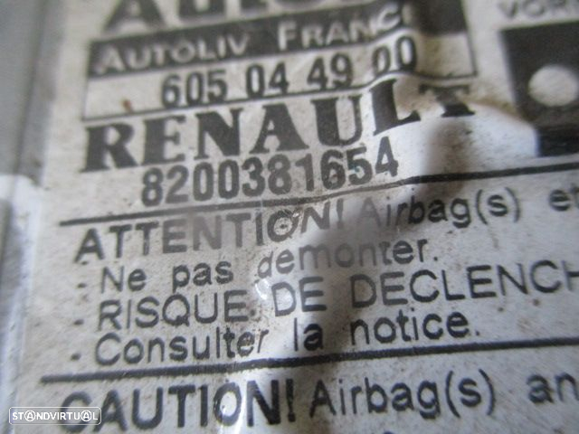 Modulo Airbag 8200381654 RENAULT KANGOO 2004 1.5DCI 80CV 4P BRANCO - 2