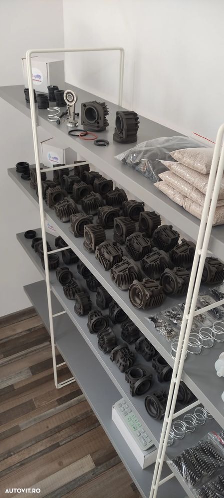 Compresor perne aer Audi VW BMW Porsche Tesla, kit reparatii, bloc valve, supape perne, piese noi suspensie pneumatica - 1