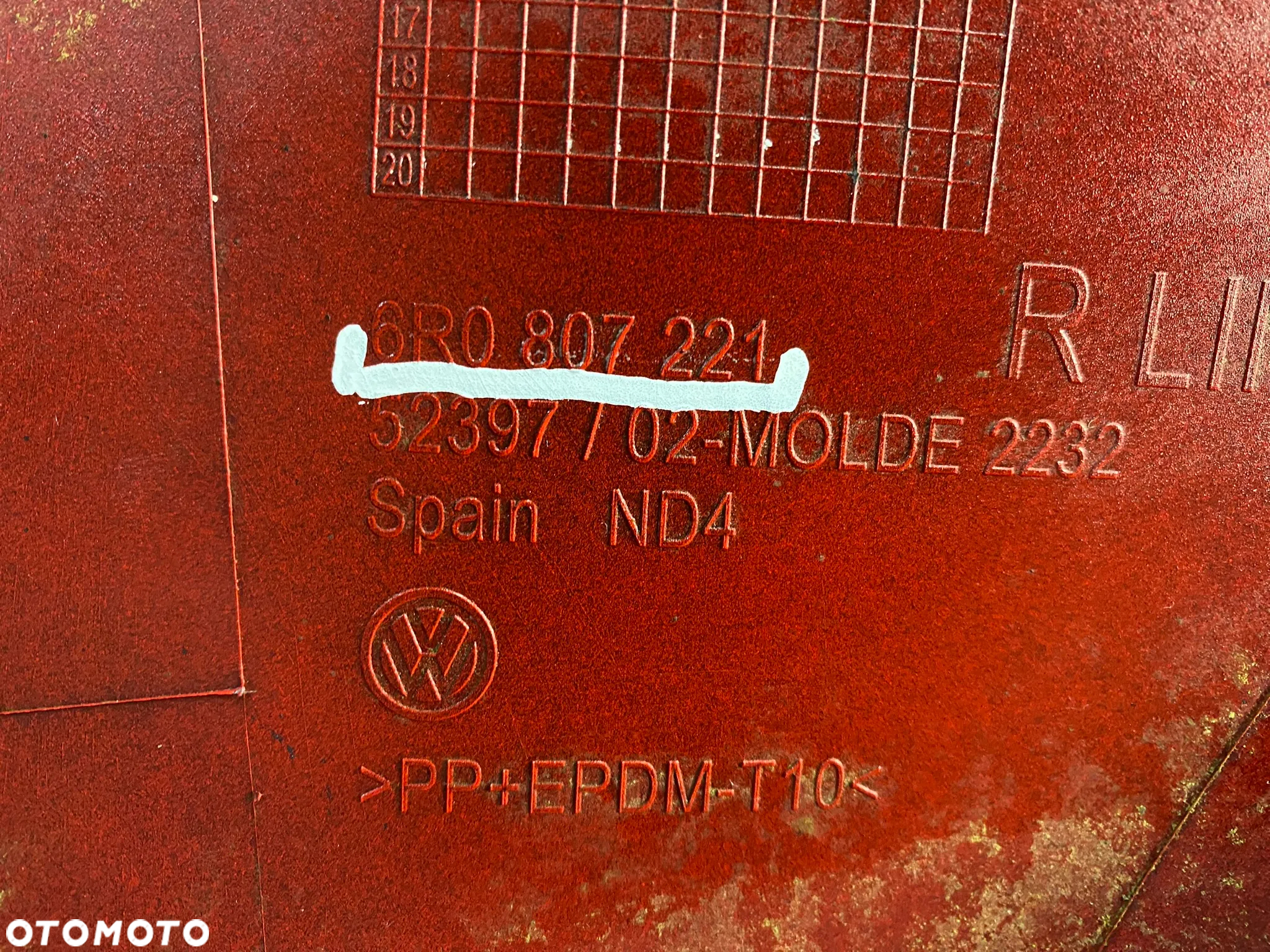 ZDERZAK PRZEDNI PRZÓD - VW POLO V 6R R-LINE 09- - 20
