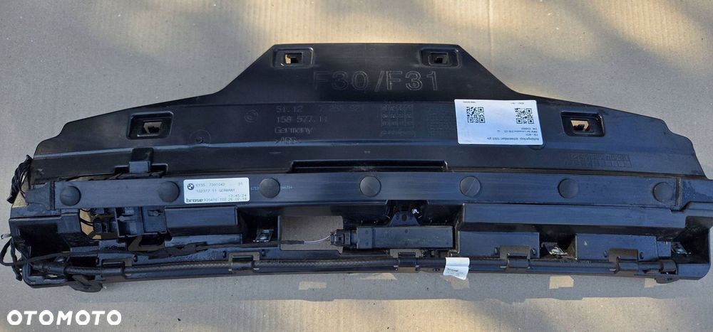 bmw 3 f30 f31 ślizg zderzaka tylnego tył moduł smart opener komlet 7256921 - 1