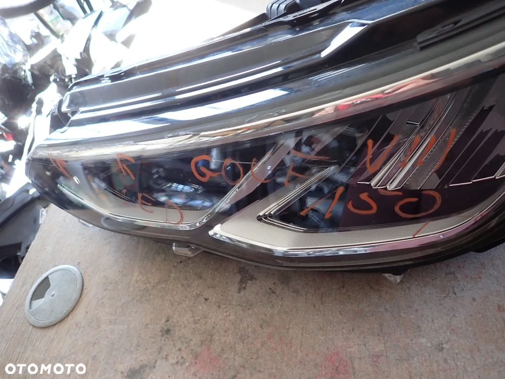 VOLKSWAGEN GOLF VIII LED LAMPA LEWY PRZÓD NA CZĘŚCI 5H1941005 - 3