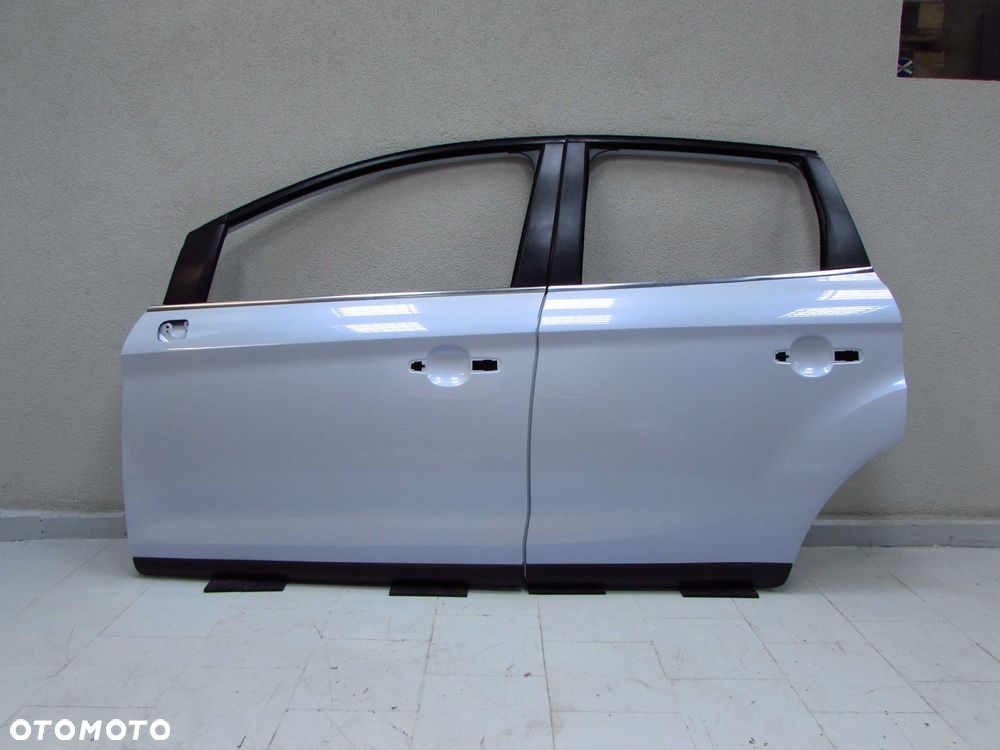 FORD KUGA MK1 08-13 DRZWI PRZOD LEWY BIALA PERLA B3 B8 DIAMANTWEISS - 1
