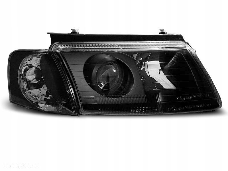 Lampy Reflektory+Migacze Vw Passat B5 1997-00 H7+H7 - 1