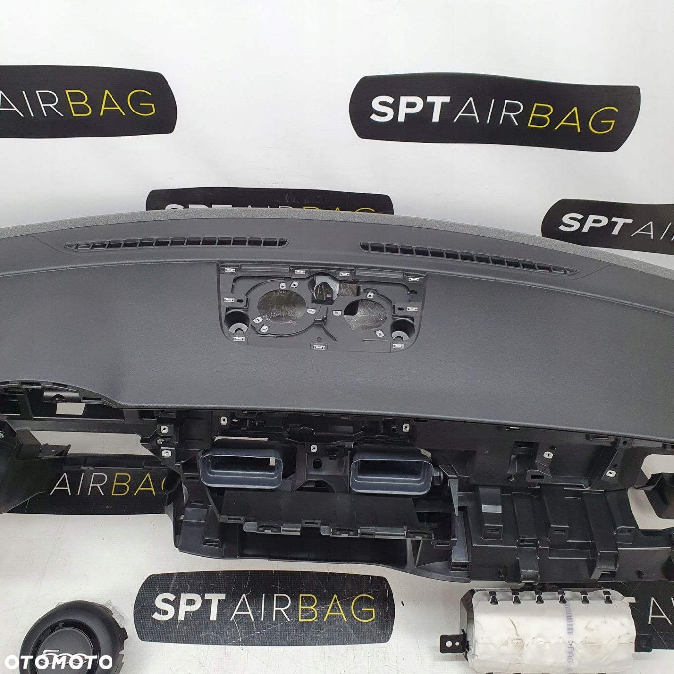FIAT 600 DESKA ROZDZIELCZA KONSOLA KOKPIT PULPIT PODUSZKI AIRBAG AIR BAG PASY KIT SET - 3