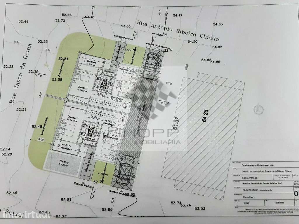 Moradia T2 +2 Geminada na Quinta das Laranjeiras ( em construção ) - Grande imagem: 4/12