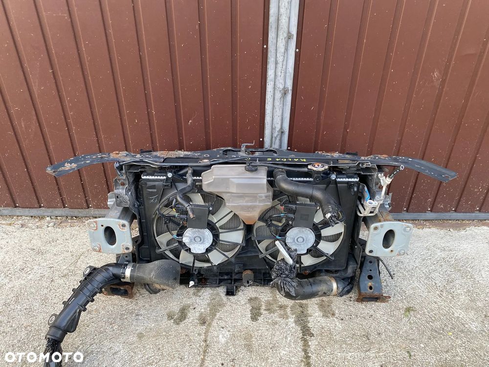 KOMPLETNY PAS PRZEDNI BELKA CHŁODNICE WZMOCNIENIE MAZDA 6 GJ - 4