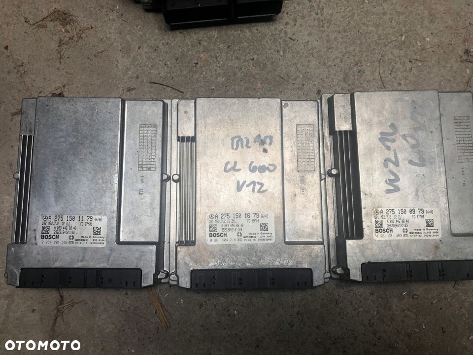 komputer sterownik silnika w221 w216 v12 a275 rozn - 1