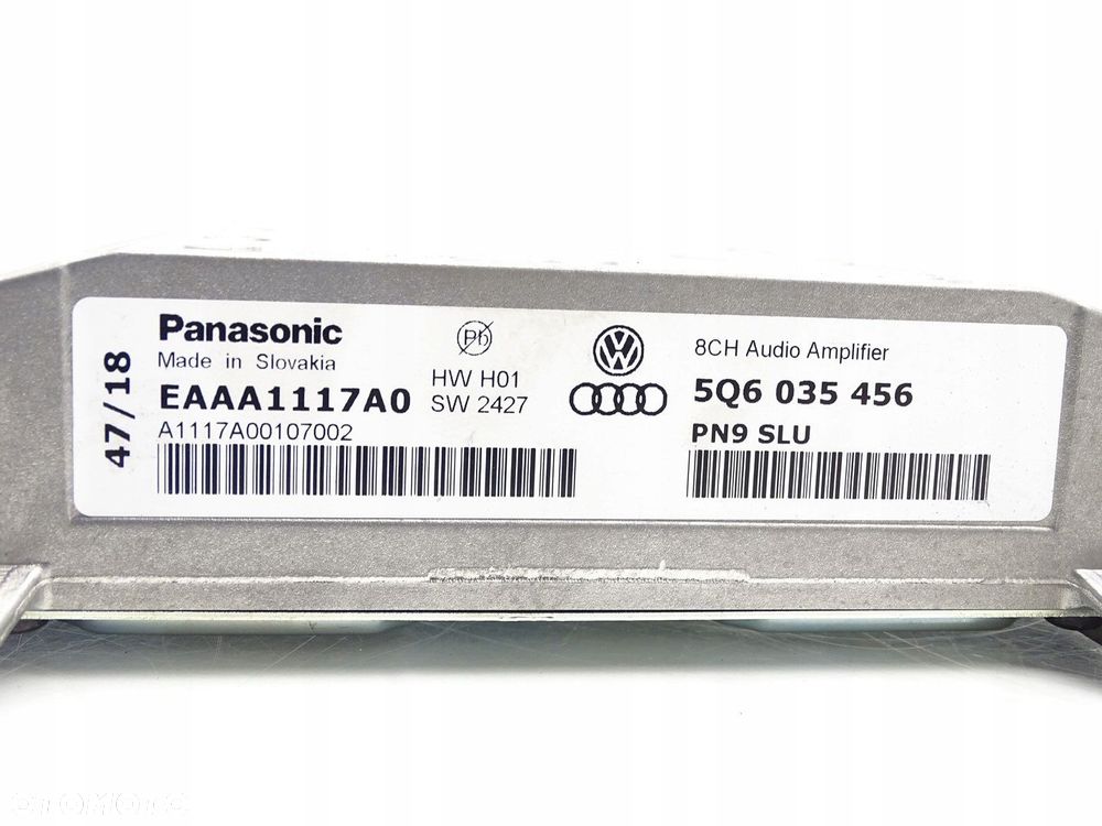 WZMACNIACZ AUDIO MUZYKI RADIA VW POLO VI 6 2G 5Q6035456 - 3