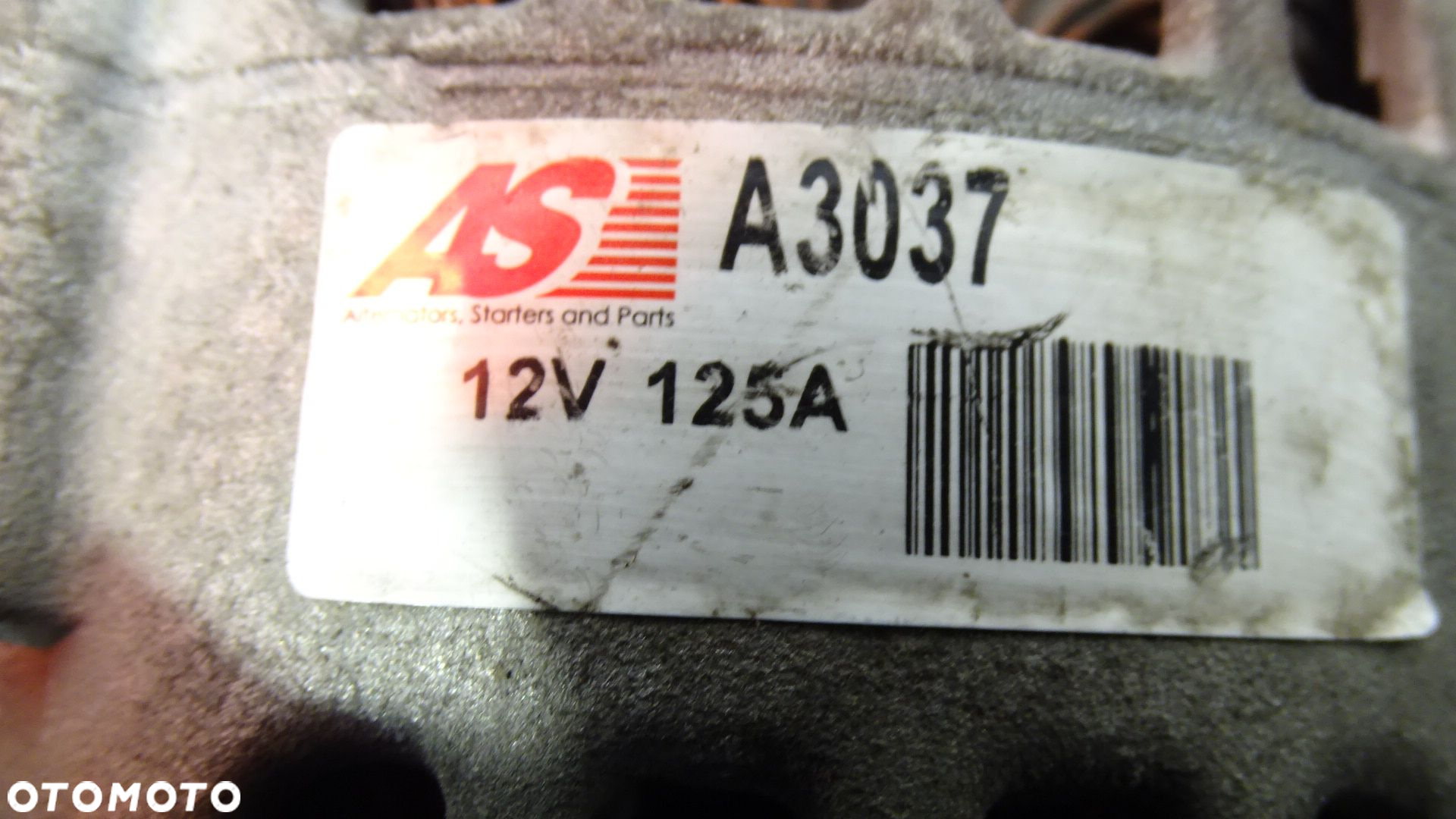 ALTERNATOR 125A RENAULT MEGANE I 1.9 A3037 - 3