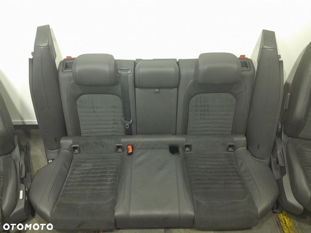 VW PASSAT B8 KOMBI KOMPLET FOTELI SKÓRA ALCANTARA ERGOCOMFORT - 4