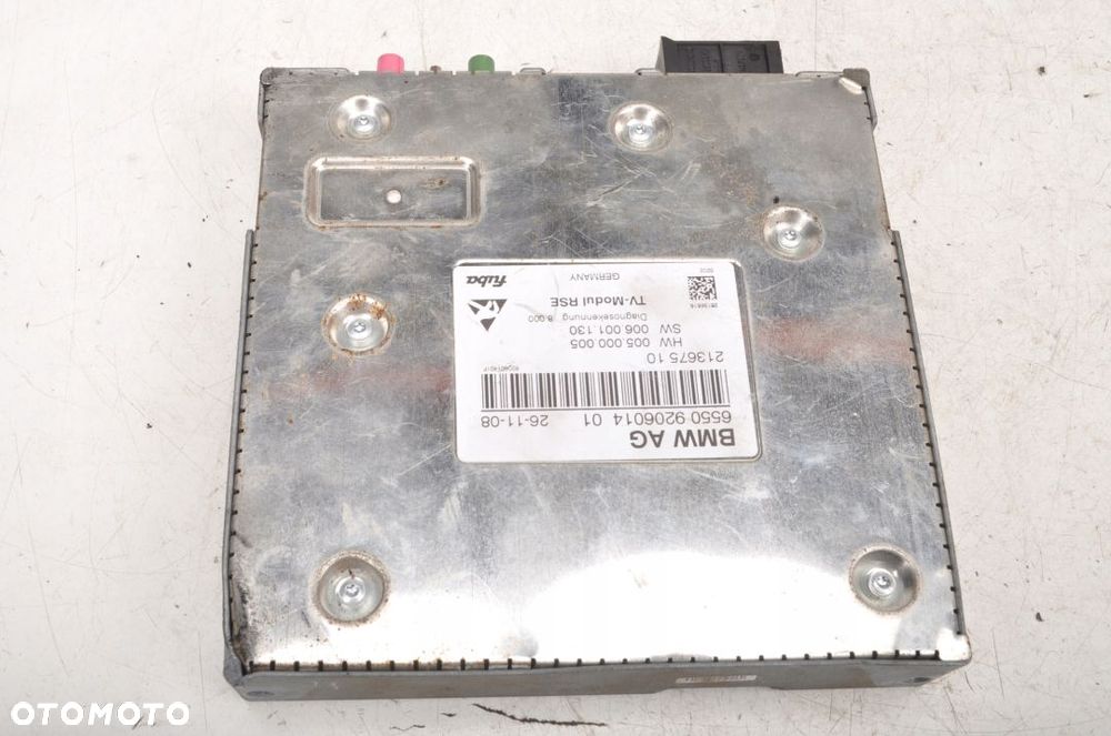 BMW 7 F02 MODUŁ STEROWNIK TV 9206014 - 4