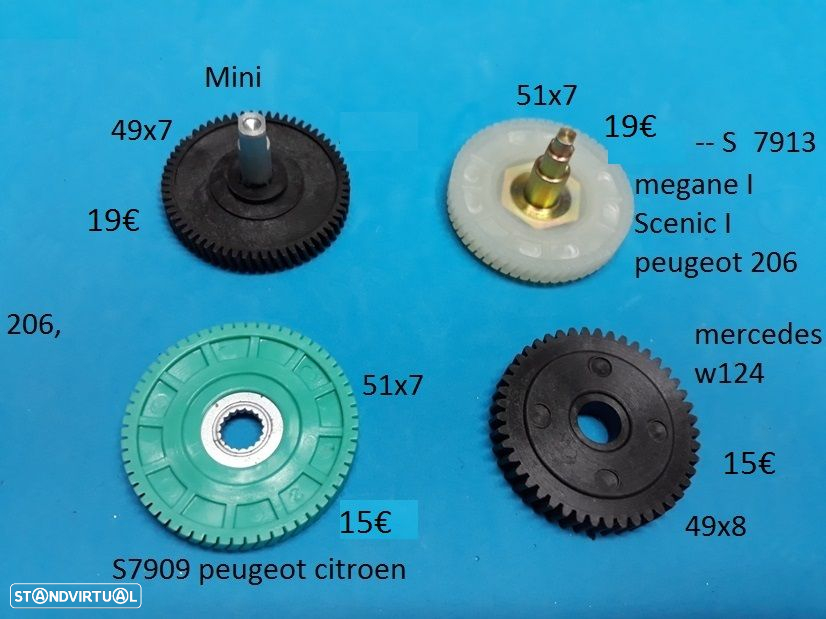 Carreto tejadilho eléctrico Peugeot  / Renault / Mini / Mercedes   NOVO - 2