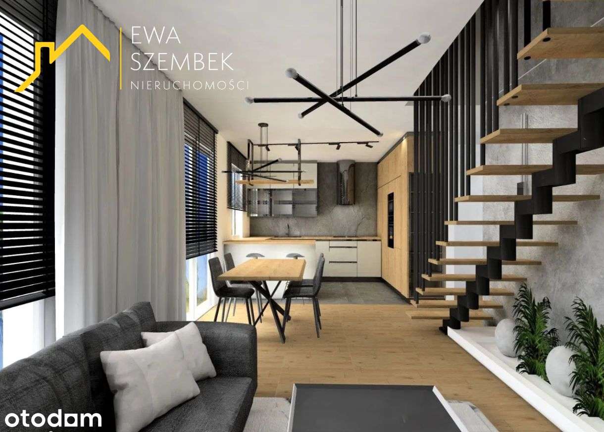 Dwupoziomowy apartament z ogródkiem | 95m2 | do wejścia