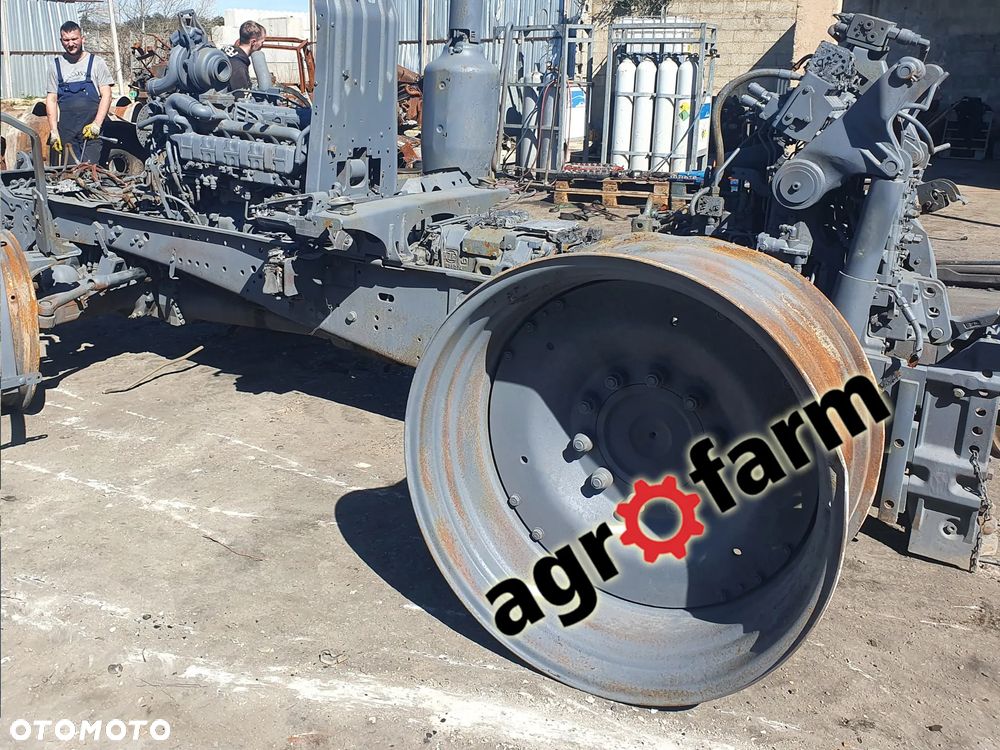 John Deere 6195R 6190 6R most wał blok skrzynia obudowa zwolnica - 4