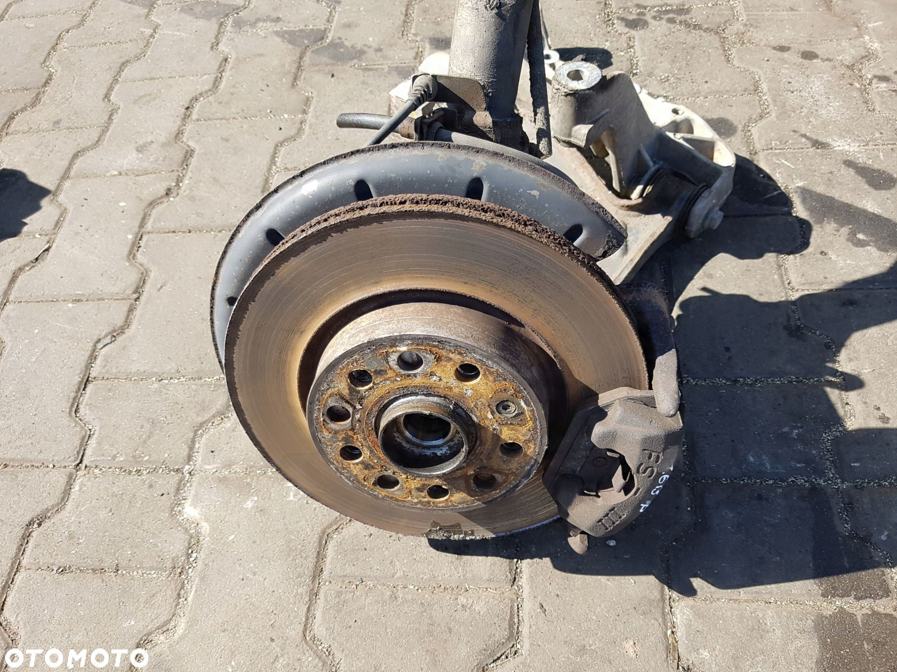 SEAT LEON 2 II 06-08r 1.6 B AMORTYZATOR ZWROTNICA PRAWA PRZÓD - 2