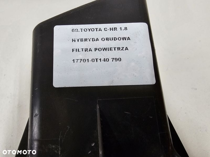 TOYOTA C-HR CHR 1.8 B HYBRYDA OBUDOWA FILTRA POWIETRZA 17701-0T140 - 8