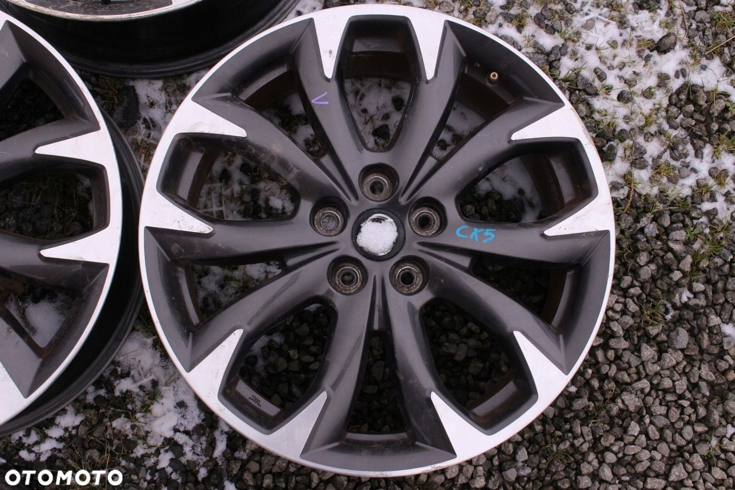 FELGA ALUMINIOWA 1 SZTUKA MAZDA CX5 CX-5 19x7J ET50 5x114,3 - 4